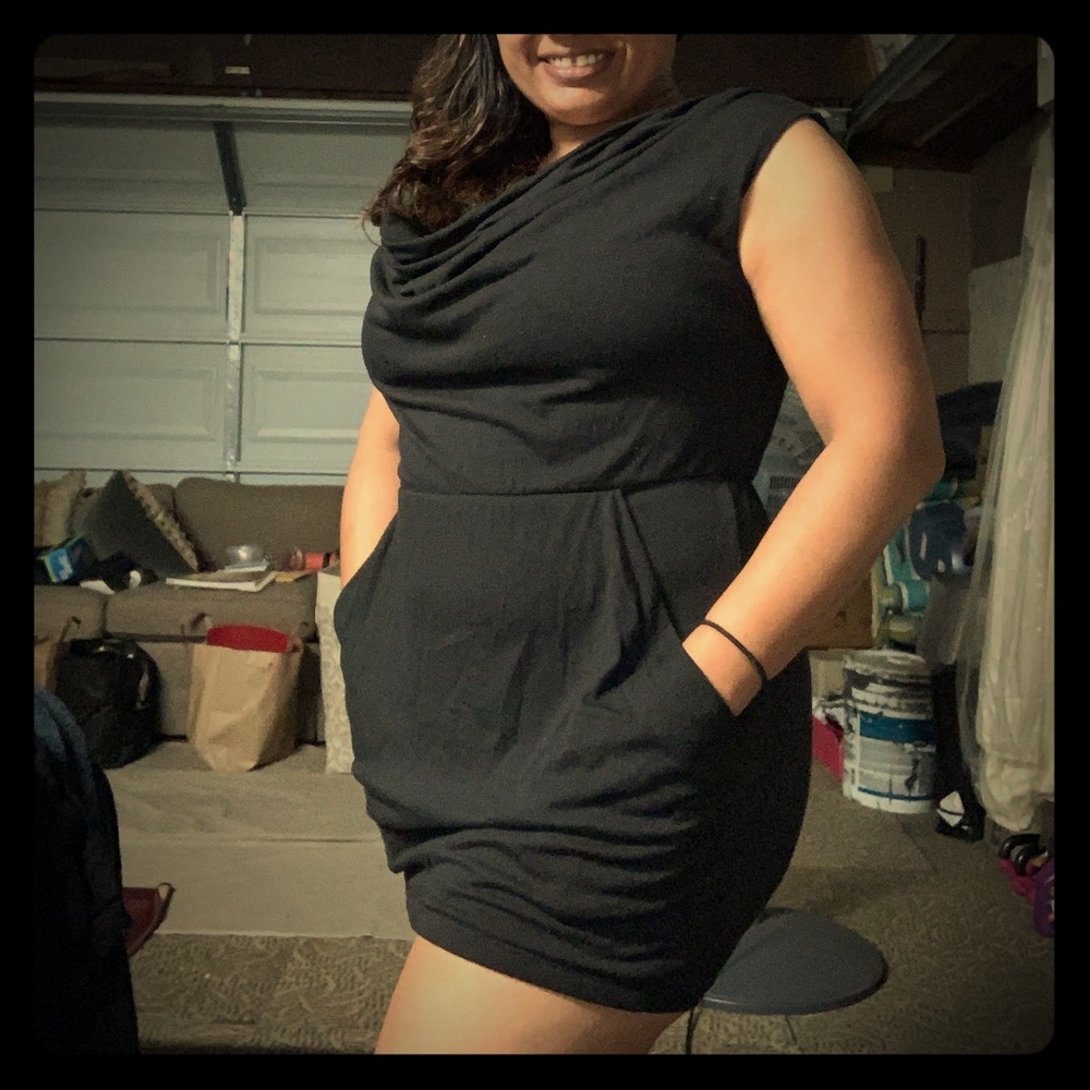 Black casual Dress